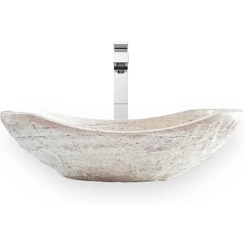 Natural white travertine wash basin marble stone oval bathroom vanity sink
Natural white travertine wash basin marble stone oval bathroom vanity sink