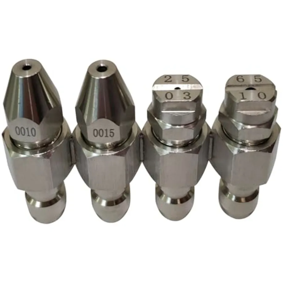 Jrod Prure Washer Nozzle 2.5 GPM, J Rod Soft Wash Nozzle 4 Way Tip Holder, 1/4" Quick Connect
Jrod Prure Washer Nozzle 2.5 GPM, J Rod Soft Wash Nozzle 4 Way Tip Holder, 1/4" Quick Connect