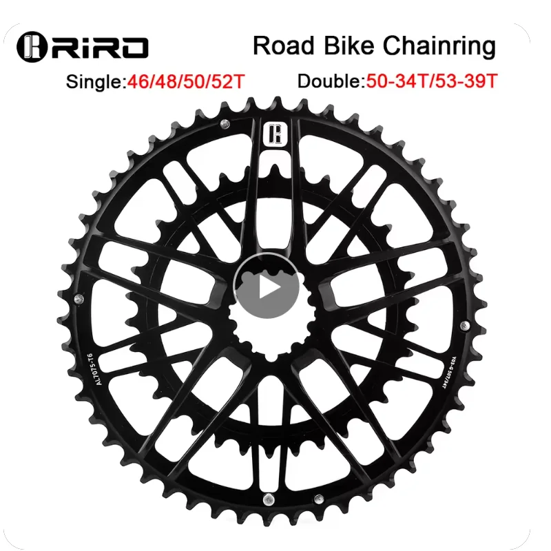 RIRO Road Bike Chainring CNC Direct Mount Narrow Wide Chainwheel Ultra-light AL7075-T6 Aluminum Alloy Bicycle Disc MTB Parts
RIRO Road Bike Chainring CNC Direct Mount Narrow Wide Chainwheel Ultra-light AL7075-T6 Aluminum Alloy Bicycle Disc MTB Parts
