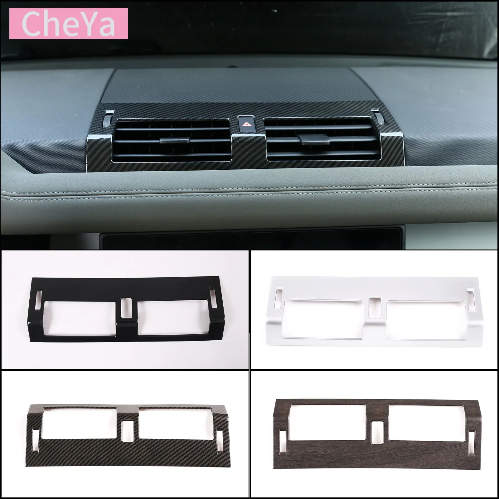 ABS Car Styling for Land Rover Defender 110 2020-2021 Car Central Control Air Outlet Decorative Frame Car Interior Accessories
ABS Car Styling for Land Rover Defender 110 2020-2021 Car Central Control Air Outlet Decorative Frame Car Interior Accessories