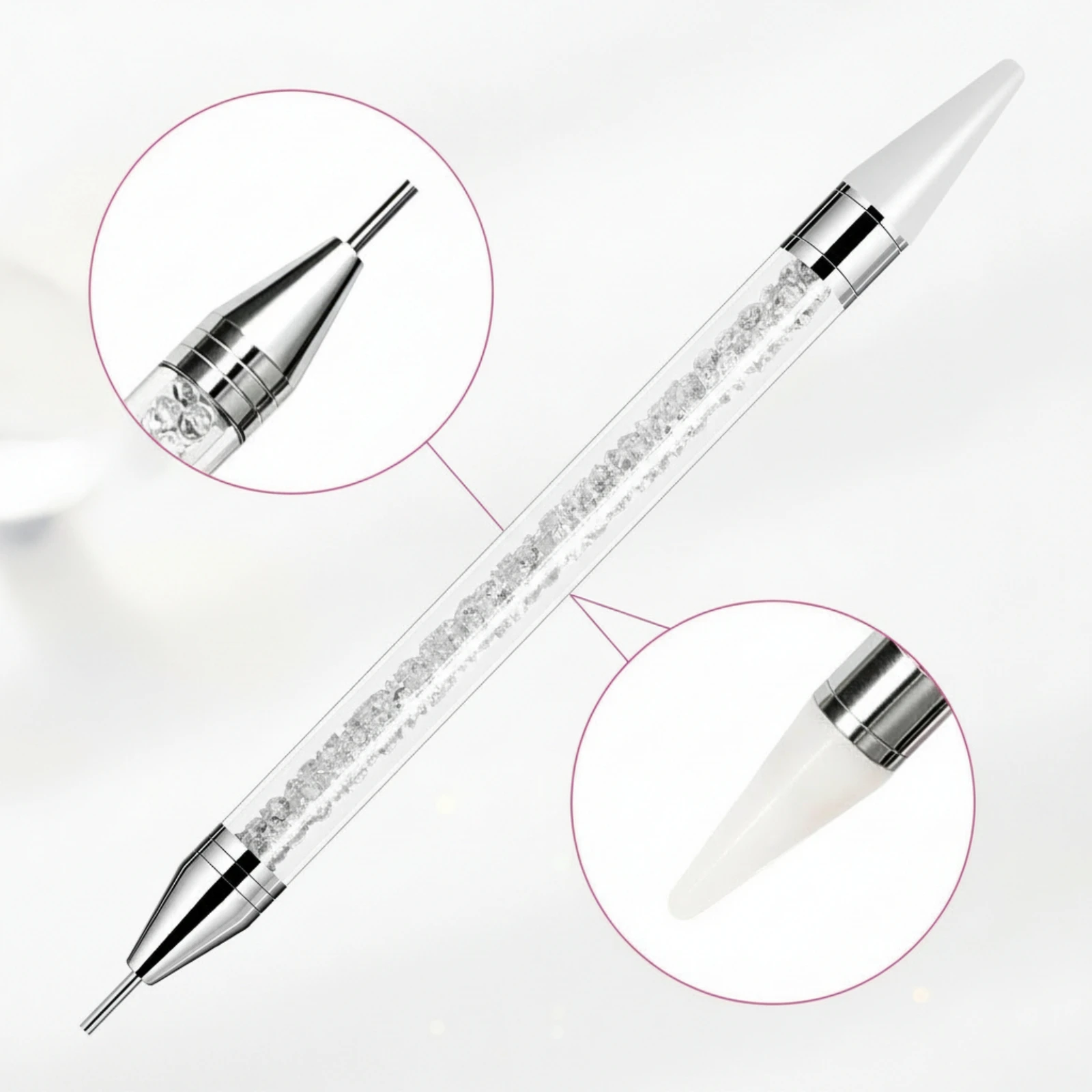 Rhinestone Picker with Steel Tip Easy to Handle Rhinestone Pickup Pen Adhesive Pen with Metal Tip Sturdy Tool Beginner-Friendly
Rhinestone Picker with Steel Tip Easy to Handle Rhinestone Pickup Pen Adhesive Pen with Metal Tip Sturdy Tool Beginner-Friendly