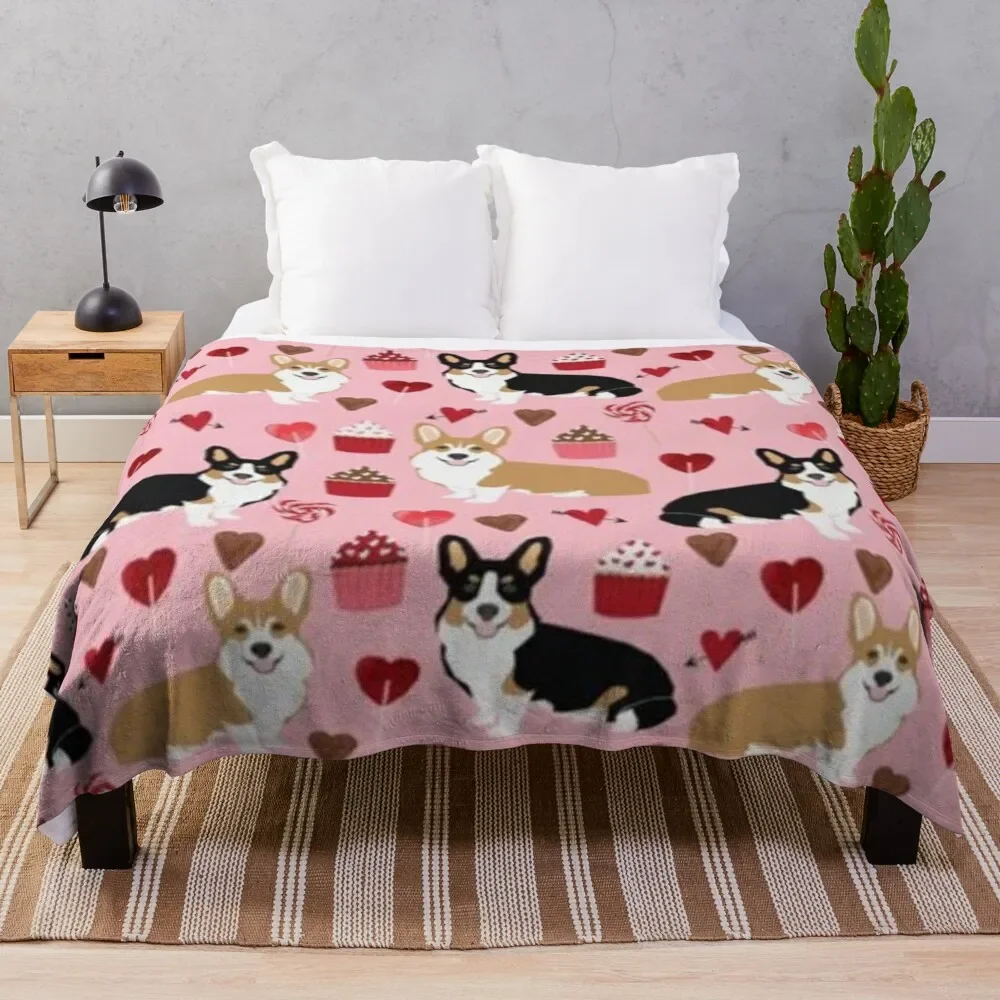 CORGI VALENTINE'S DAY Throw Blanket Softest halloween Soft Beds Thin Blankets
CORGI VALENTINE'S DAY Throw Blanket Softest halloween Soft Beds Thin Blankets