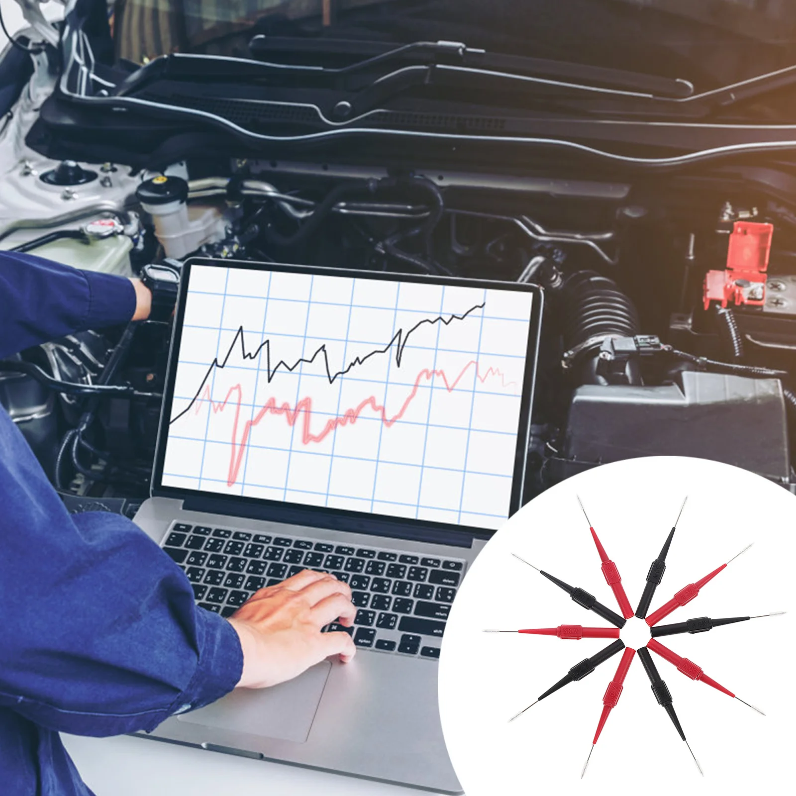 High Quality 10Pcs Test Probe for Multimeter Electrical Test Needle Set Precision Multimeter Test Pin Kit
High Quality 10Pcs Test Probe for Multimeter Electrical Test Needle Set Precision Multimeter Test Pin Kit