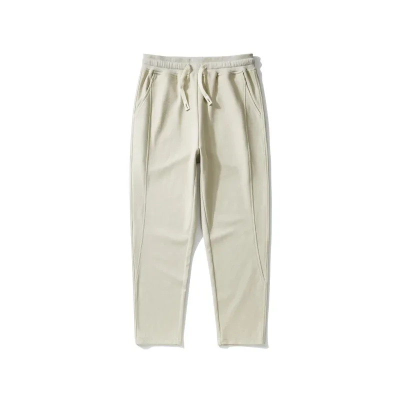 LIBIELIY Sring Autumn New Fashion 300g Solid Color Straight Loose Solid Color Trousers Men's Casual Trendy Sports Drawstring Pa
LIBIELIY Sring Autumn New Fashion 300g Solid Color Straight Loose Solid Color Trousers Men's Casual Trendy Sports Drawstring Pa