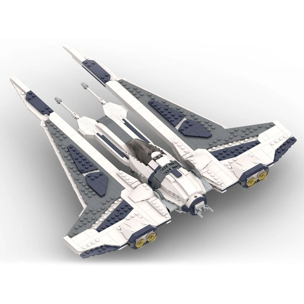 Kom'rk-class Fighter Building Blocks Set Sci-Fi Film Starfighters Bricks Toys Spaceship Collection Gifts for Fans and Adults
Kom'rk-class Fighter Building Blocks Set Sci-Fi Film Starfighters Bricks Toys Spaceship Collection Gifts for Fans and Adults