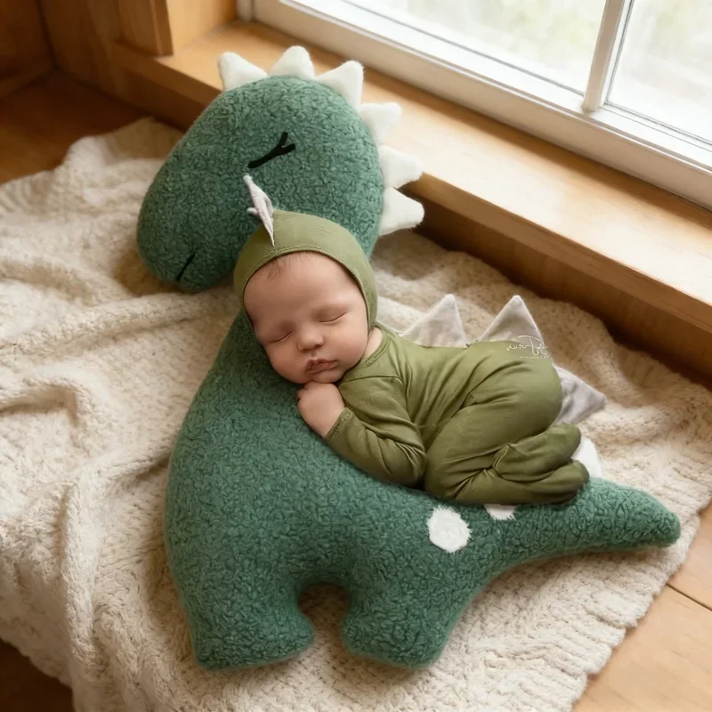 1pc 57x46cm Green Dinosaur Pillow Soft Pad Newborn Full Moon Shoot All Season Infant Studio Photography Position Cushion Prop
1pc 57x46cm Green Dinosaur Pillow Soft Pad Newborn Full Moon Shoot All Season Infant Studio Photography Position Cushion Prop