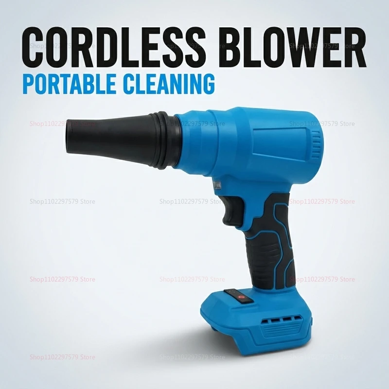 Cordless Brushless Turbojet Fan Blower Multi-Use Handheld Car Snow Dryer Compatible with Makita 18V
Cordless Brushless Turbojet Fan Blower Multi-Use Handheld Car Snow Dryer Compatible with Makita 18V