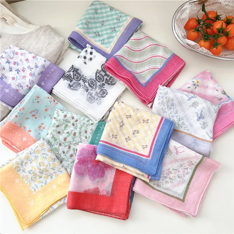 56cm Floral Dots Scarves Neckerchief Square Scarf Kerchief for Women Neckerchief Bandanas Neck Wraps Headband Hair Ribbons Bands
56cm Floral Dots Scarves Neckerchief Square Scarf Kerchief for Women Neckerchief Bandanas Neck Wraps Headband Hair Ribbons Bands