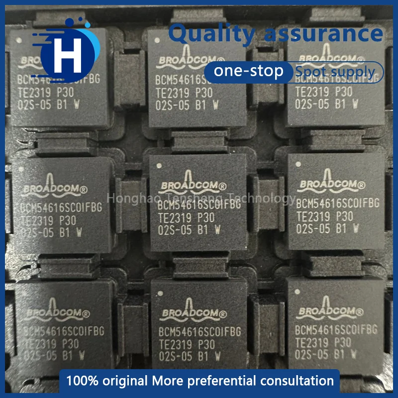 1 high-quality BCM54616SC0IFBG BCM54616 Ethernet controller IC chip in a BGA100 package
1 high-quality BCM54616SC0IFBG BCM54616 Ethernet controller IC chip in a BGA100 package