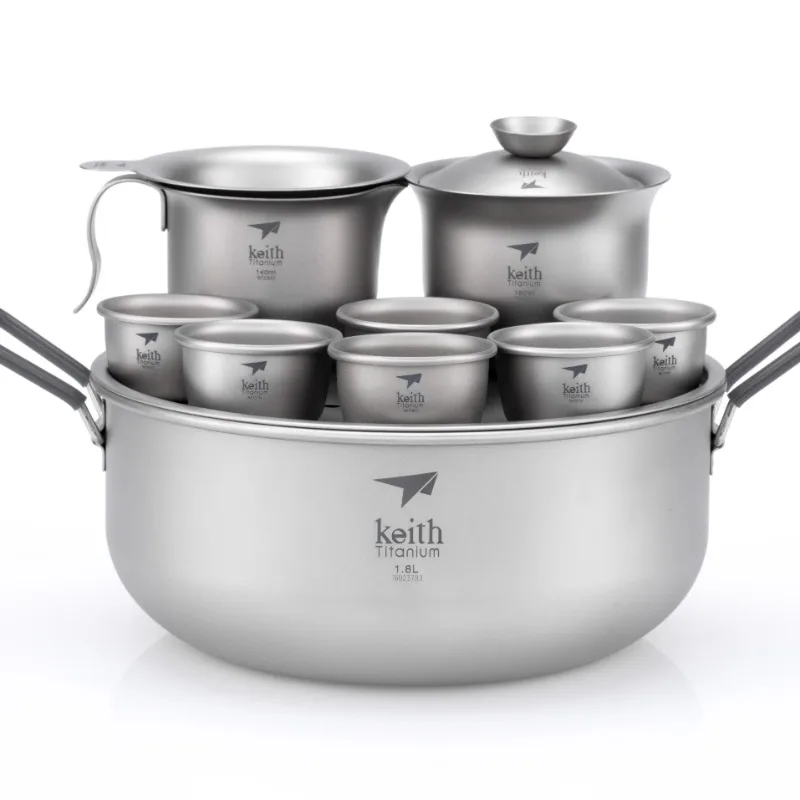 12 шт., титановый портативный набор чайников, легкие двухслойные чайники и чашки, уникальный дизайн для кемпинга, пикника, поездок
12 шт., титановый портативный набор чайников, легкие двухслойные чайники и чашки, уникальный дизайн для кемпинга, пикника, поездок