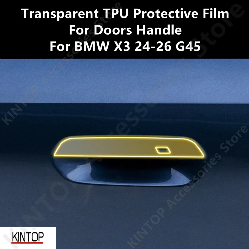 For BMW X3 24-26 G45 Door Handle Transparent TPU Protective Film Anti-scratch Repair Film Accessories Refit
For BMW X3 24-26 G45 Door Handle Transparent TPU Protective Film Anti-scratch Repair Film Accessories Refit