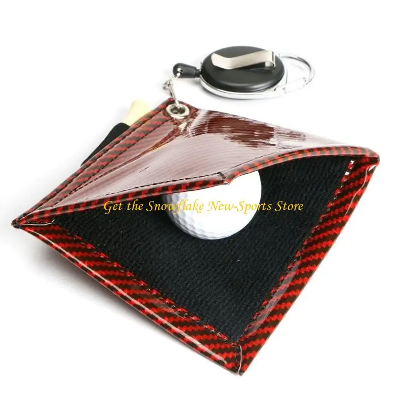 E56D Golf PU Waterproof Cleaning Towel for w/Keychain Buckle Sweat-absorbent Wiping C
E56D Golf PU Waterproof Cleaning Towel for w/Keychain Buckle Sweat-absorbent Wiping C