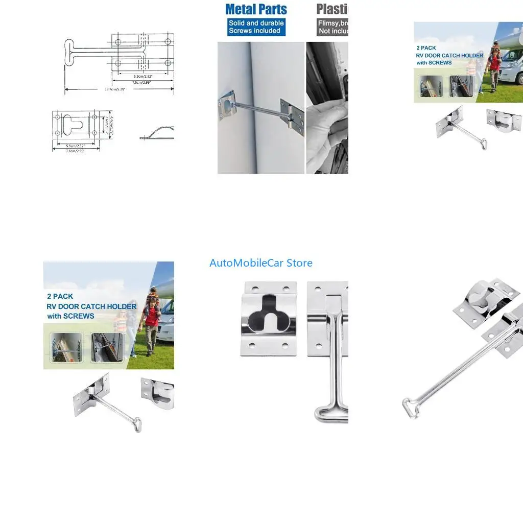 G8TE Metal T-Style Entry Door Catch Stainless Steel Holder For RV Campers Trailer
G8TE Metal T-Style Entry Door Catch Stainless Steel Holder For RV Campers Trailer
