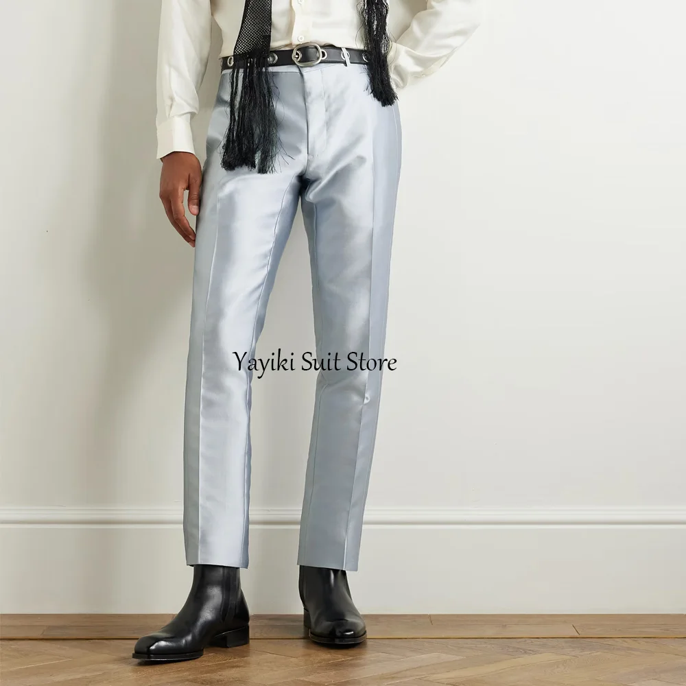 Casual Pants Men's Straight Leg Satin Fabric Trouser for Man Trousers Stylish Streetwear Clothing Work Tailoring Classic
Casual Pants Men's Straight Leg Satin Fabric Trouser for Man Trousers Stylish Streetwear Clothing Work Tailoring Classic