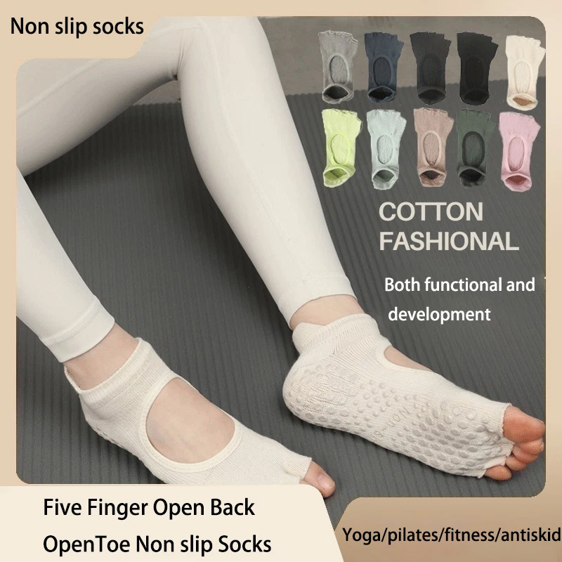 High Quality Pilates Socks Anti-Slip Breathable Toeless Backless Yoga Socks Ankle Ladies Ballet Dance Sports Socks Fitness Gym
High Quality Pilates Socks Anti-Slip Breathable Toeless Backless Yoga Socks Ankle Ladies Ballet Dance Sports Socks Fitness Gym