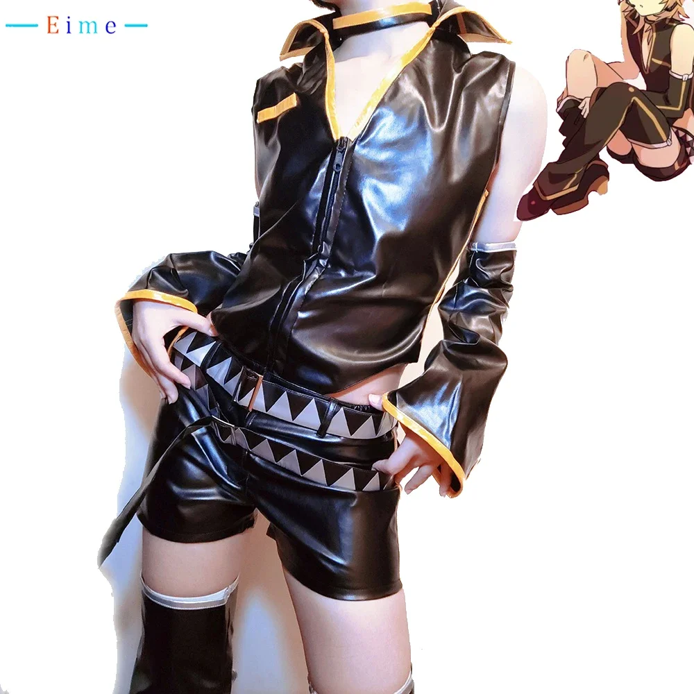 Anime Game Len Cosplay Costume Adult Unisex Leather PU Top Shorts Suit Halloween Punk Party Outfit Uniforms Custom Made
Anime Game Len Cosplay Costume Adult Unisex Leather PU Top Shorts Suit Halloween Punk Party Outfit Uniforms Custom Made