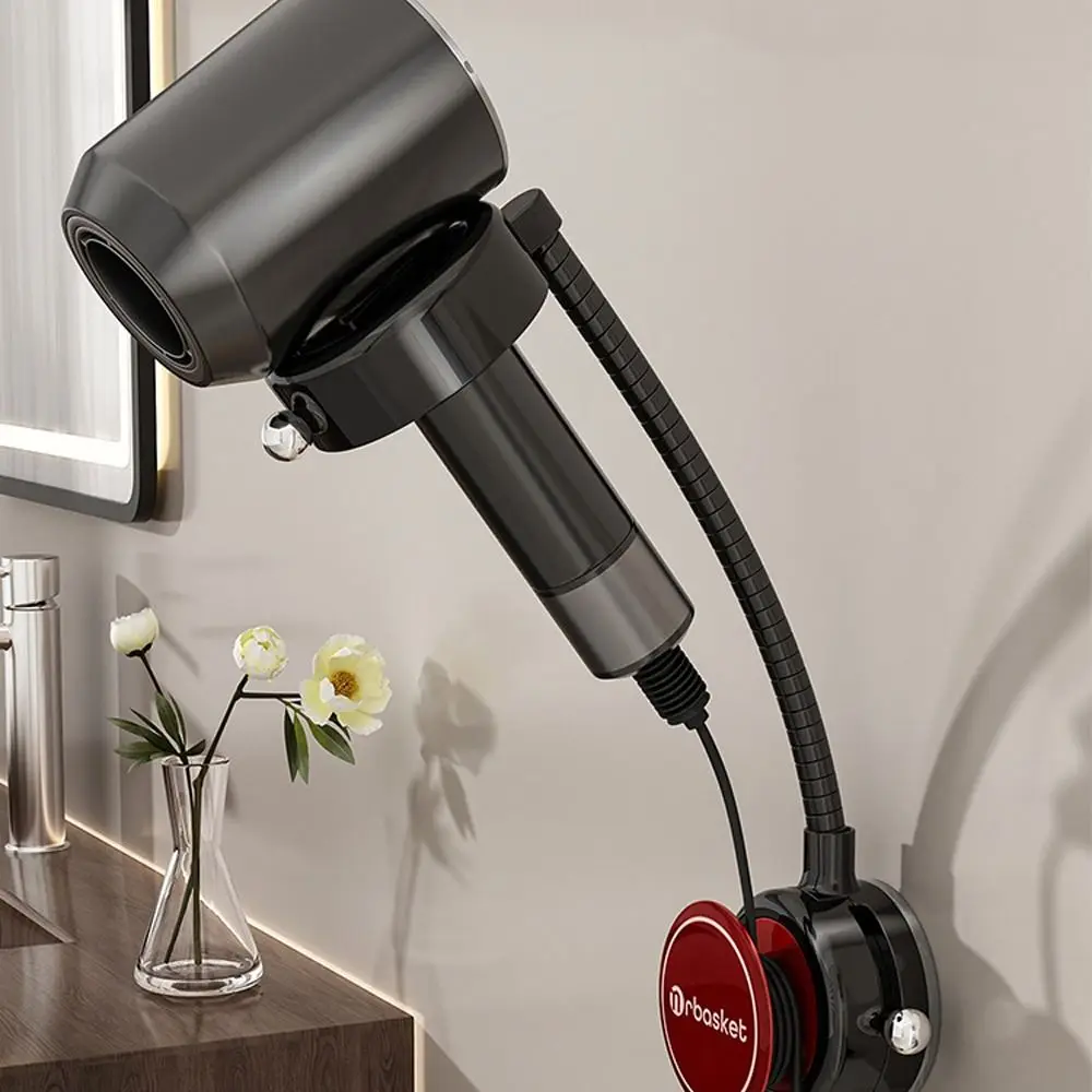 Wall Mount Hairdryer Stand Angle Adjustable Rotating Hair Dryer Organizer Non-Drilling Hair Dryer Holder Hair Styling Tools
Wall Mount Hairdryer Stand Angle Adjustable Rotating Hair Dryer Organizer Non-Drilling Hair Dryer Holder Hair Styling Tools