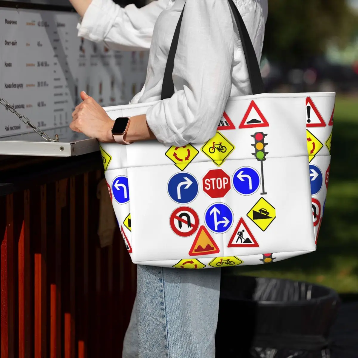 Traffic Signs 1 Beach Tote Bag Sport Gym Yoga Duffle Large Tote Bag Women Travel Bag Fitness bag
Traffic Signs 1 Beach Tote Bag Sport Gym Yoga Duffle Large Tote Bag Women Travel Bag Fitness bag