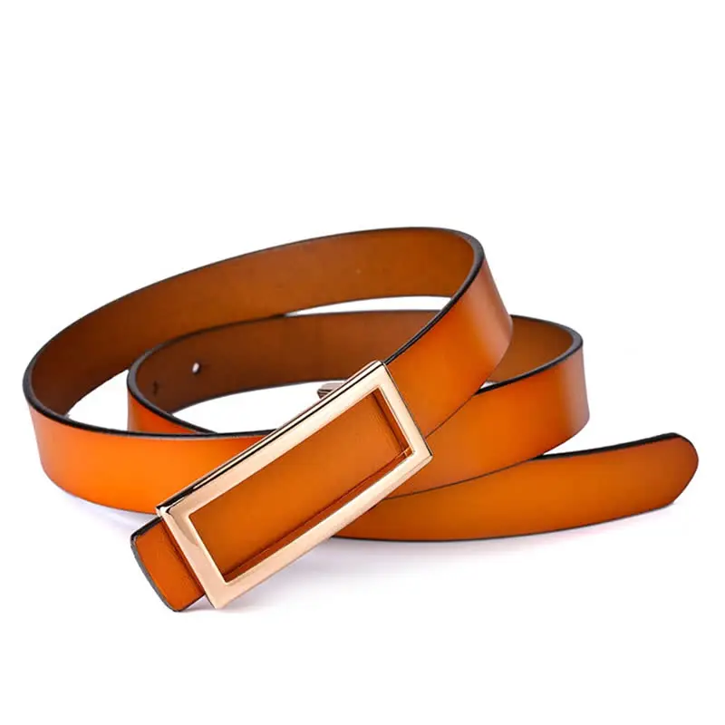 Camel Leather Belt Women New Smooth Buckle Belt for Dresses Ladies Genuine Leather Cowhide Gold Buckle Female Fashion Belt Red
Camel Leather Belt Women New Smooth Buckle Belt for Dresses Ladies Genuine Leather Cowhide Gold Buckle Female Fashion Belt Red