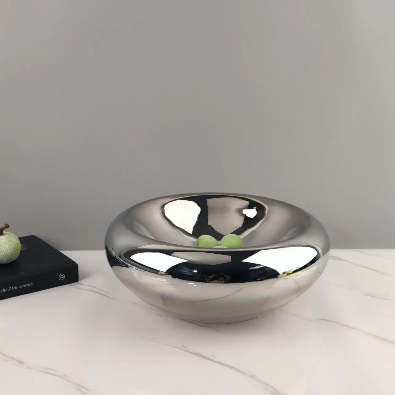 Silver Plated Round Glass Fruit Plate Snack Fruit Platter Desktop Storage Bowl Jewelry Display Dish Home Storage Container
Silver Plated Round Glass Fruit Plate Snack Fruit Platter Desktop Storage Bowl Jewelry Display Dish Home Storage Container