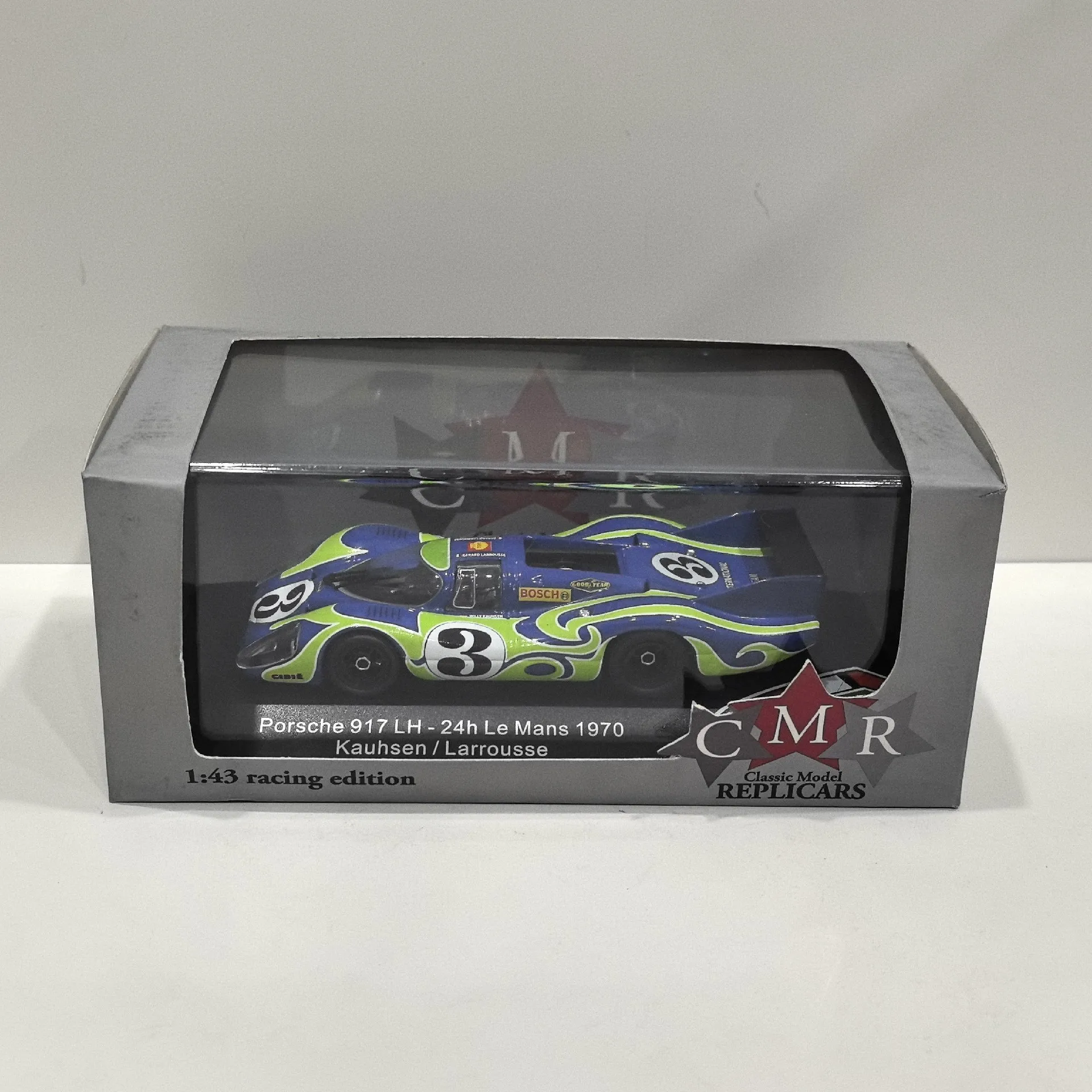 Diecast CMR 1/43 Scale PORSCHE 917 LH 1970 #324H LE MANS Porsche 24 Hours Racing Model Alloy Car Model Collectible Toy Gift
Diecast CMR 1/43 Scale PORSCHE 917 LH 1970 #324H LE MANS Porsche 24 Hours Racing Model Alloy Car Model Collectible Toy Gift