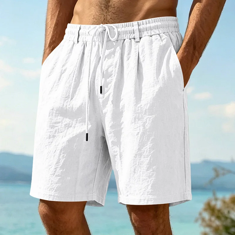 European American Summer men's Lien casual loose simple versatile sports Shorts Loose Breathable For Commute Daily Casual Wear
European American Summer men's Lien casual loose simple versatile sports Shorts Loose Breathable For Commute Daily Casual Wear