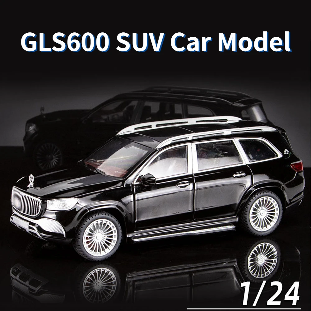 Металлическая Модель автомобиля GLS600 в масштабе 1/24, игрушки, литые из сплава, имитация внедорожников, автомобили со звуком и искусственными внедорожниками, подарок для коллекции
Металлическая Модель автомобиля GLS600 в масштабе 1/24, игрушки, литые из сплава, имитация внедорожников, автомобили со звуком и искусственными внедорожниками, подарок для коллекции