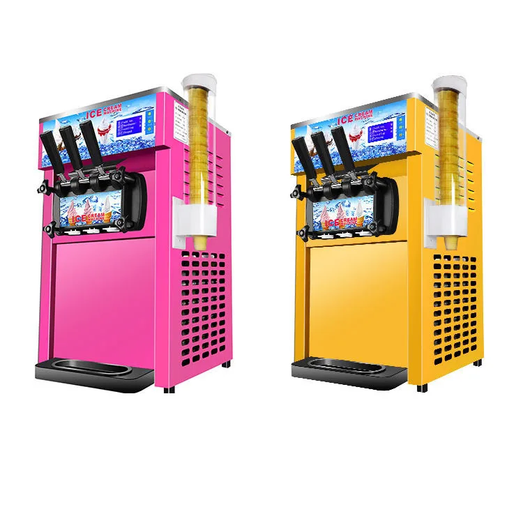 Ice Cream Machine Professional Ice Cream Maker Manufacturer Commercial Soft Serve Ice Cream Making Machine
Ice Cream Machine Professional Ice Cream Maker Manufacturer Commercial Soft Serve Ice Cream Making Machine