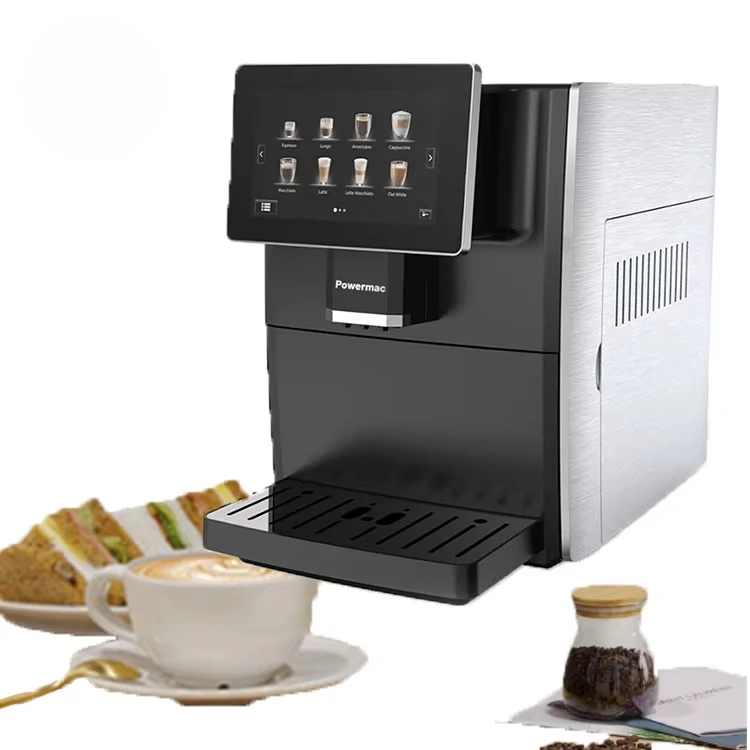 Electric Intelligent Espresso Coffee Machines Smart Cappuccino Fully Automatic Commercial Espresso Coffee Maker Machine
Electric Intelligent Espresso Coffee Machines Smart Cappuccino Fully Automatic Commercial Espresso Coffee Maker Machine