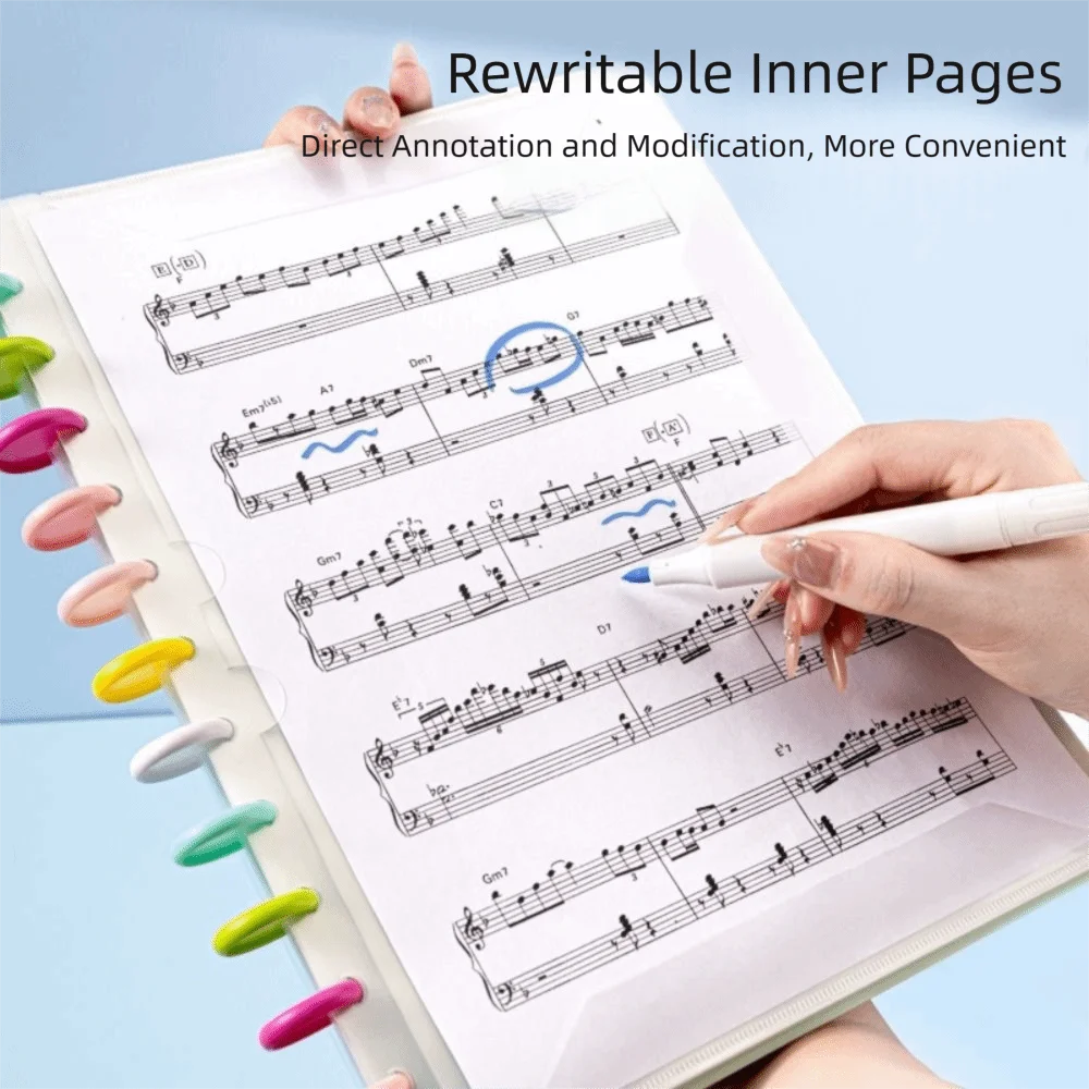 New Plastic Music Score Folder A4 Flexible Music Clip Transparent Portable Music Book Folder Score Organization
New Plastic Music Score Folder A4 Flexible Music Clip Transparent Portable Music Book Folder Score Organization
