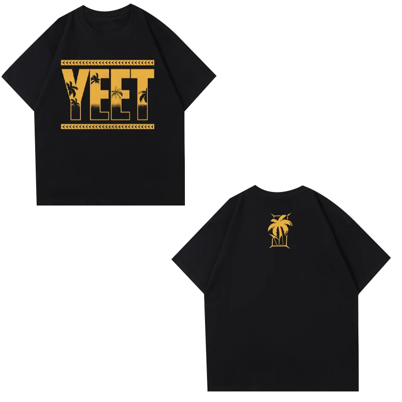 Новая летняя футболка больших размеров с коротким рукавом и принтом для мужчин Lead Contestant Jey Uso Jeuso YEET Желтая хлопковая модная футболка унисекс
Новая летняя футболка больших размеров с коротким рукавом и принтом для мужчин Lead Contestant Jey Uso Jeuso YEET Желтая хлопковая модная футболка унисекс