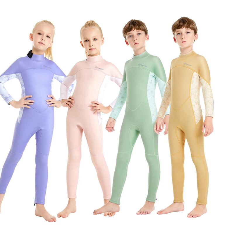 Winter Children Wetsuit 2/3MM Neoprene Full Body Diving Suit Boys And Girls Surfing Snorkeling Kids Deepwater Thermal Swimsuit
Winter Children Wetsuit 2/3MM Neoprene Full Body Diving Suit Boys And Girls Surfing Snorkeling Kids Deepwater Thermal Swimsuit