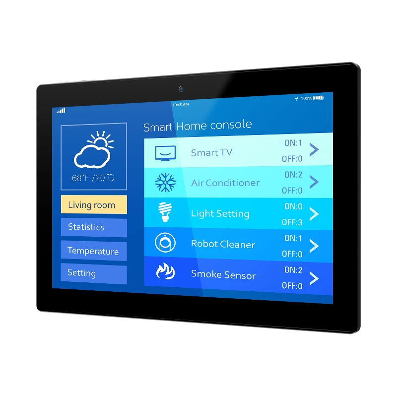 2025 Sunworld YC-SM1011 Inwall Android Tablet Poe Touch Screen RK3568 Smart Home Touch Control Panel AC 110-220v Tuya Dashboard
2025 Sunworld YC-SM1011 Inwall Android Tablet Poe Touch Screen RK3568 Smart Home Touch Control Panel AC 110-220v Tuya Dashboard