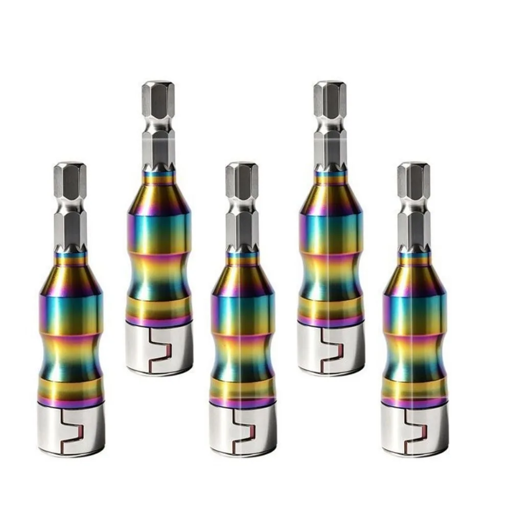 Colorful Hexagonal Shank Conversion Joint Hexagonal Handle High Torque Quick Adapter Batch High Hardness Ball Lock Design
Colorful Hexagonal Shank Conversion Joint Hexagonal Handle High Torque Quick Adapter Batch High Hardness Ball Lock Design