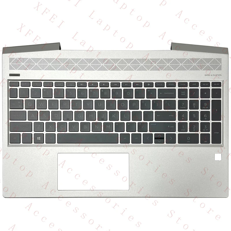 D ДЛЯ HP Zbook 15V G5 ZHAN 99 G1 TPN-C134 Серебристая подставка для рук USPalmrest с клавиатурой с подсветкой
D ДЛЯ HP Zbook 15V G5 ZHAN 99 G1 TPN-C134 Серебристая подставка для рук USPalmrest с клавиатурой с подсветкой