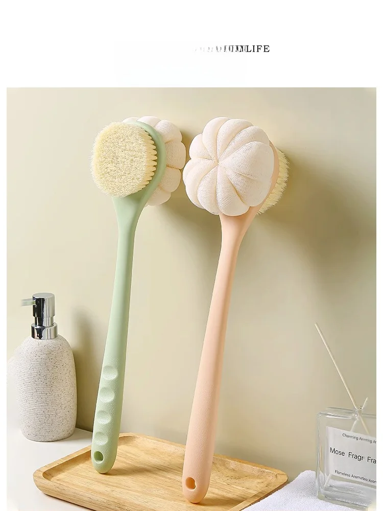 Tlife Long Handle Bath Bru Ba Scrubbing Soft Bristles Double Sided Personal Hygiene Cleaning Tool for Bath And ower
Tlife Long Handle Bath Bru Ba Scrubbing Soft Bristles Double Sided Personal Hygiene Cleaning Tool for Bath And ower