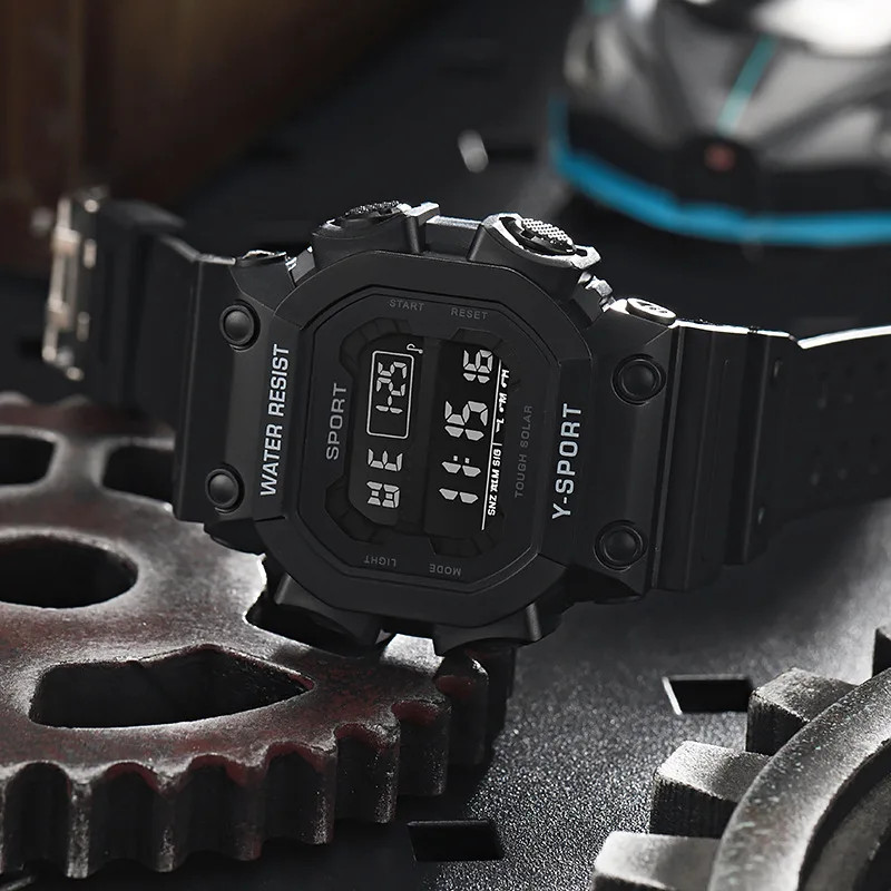 Mens Student Sports Square Electronic Watch Multi Function Alarm Luminous Trendy Daily Wear School Outdoor Versatile Durable
Mens Student Sports Square Electronic Watch Multi Function Alarm Luminous Trendy Daily Wear School Outdoor Versatile Durable