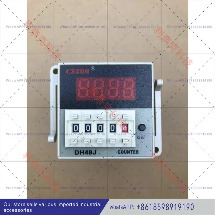 DH48J220V (8 feet with seat) switch touchpoint input DH48J-A DH48J DH48-JA digital display electronic counter
DH48J220V (8 feet with seat) switch touchpoint input DH48J-A DH48J DH48-JA digital display electronic counter