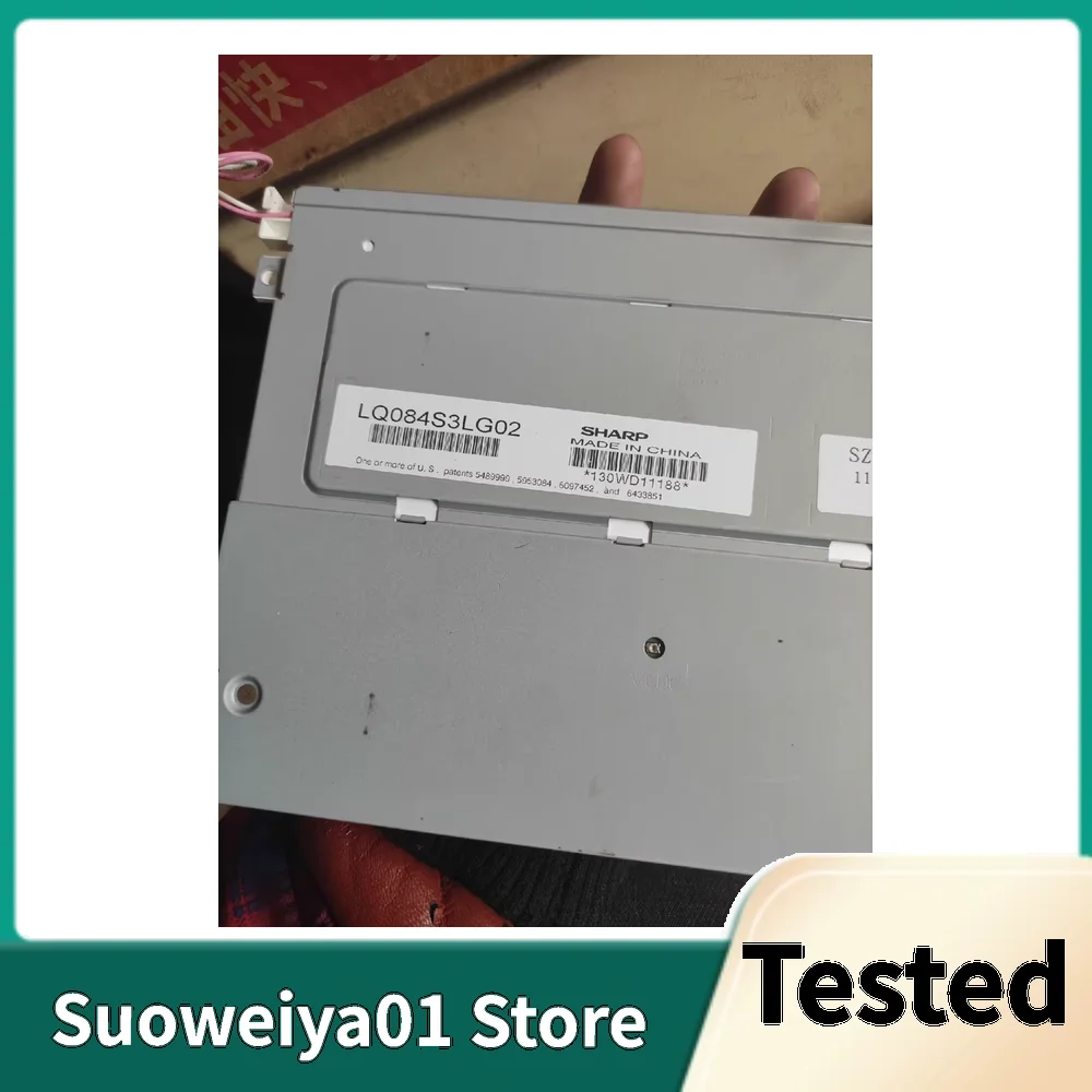 LQ084S3LG02 Оригинальный 8,4-дюймовый экран дисплея 800×600 Протестированный проверенный промышленный ЖК-дисплей
LQ084S3LG02 Оригинальный 8,4-дюймовый экран дисплея 800×600 Протестированный проверенный промышленный ЖК-дисплей