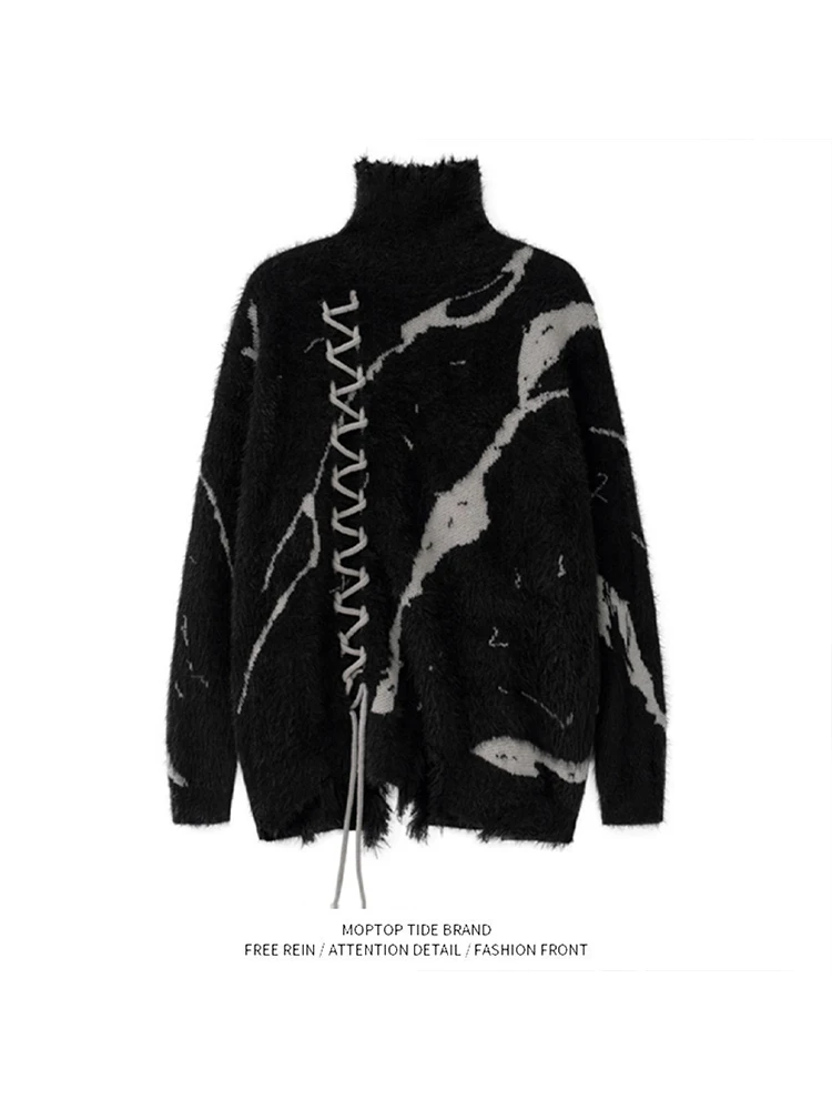 Trendy Oversize High Ne Knitted Sweater 2024 Spring New Sle ex Couple Color Blo Design Casual Wear Polyester Fiber
Trendy Oversize High Ne Knitted Sweater 2024 Spring New Sle ex Couple Color Blo Design Casual Wear Polyester Fiber