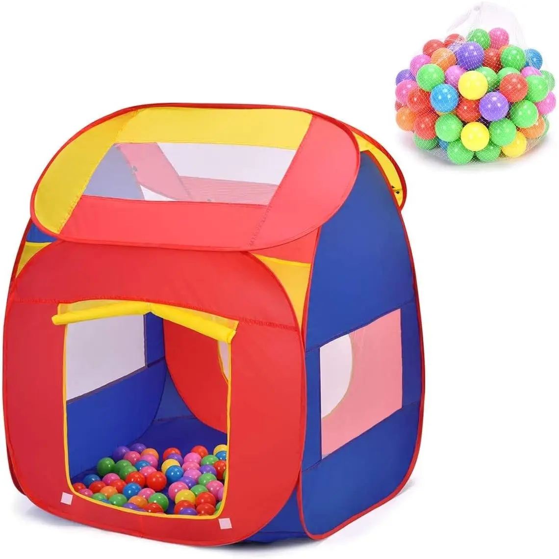 Ball Pit Play Tent for Kids, 100 Balls Included, Portable Baby Play House for Toddler Indoor & Outdoor USe, Easy Pop Up Fold int
Ball Pit Play Tent for Kids, 100 Balls Included, Portable Baby Play House for Toddler Indoor & Outdoor USe, Easy Pop Up Fold int