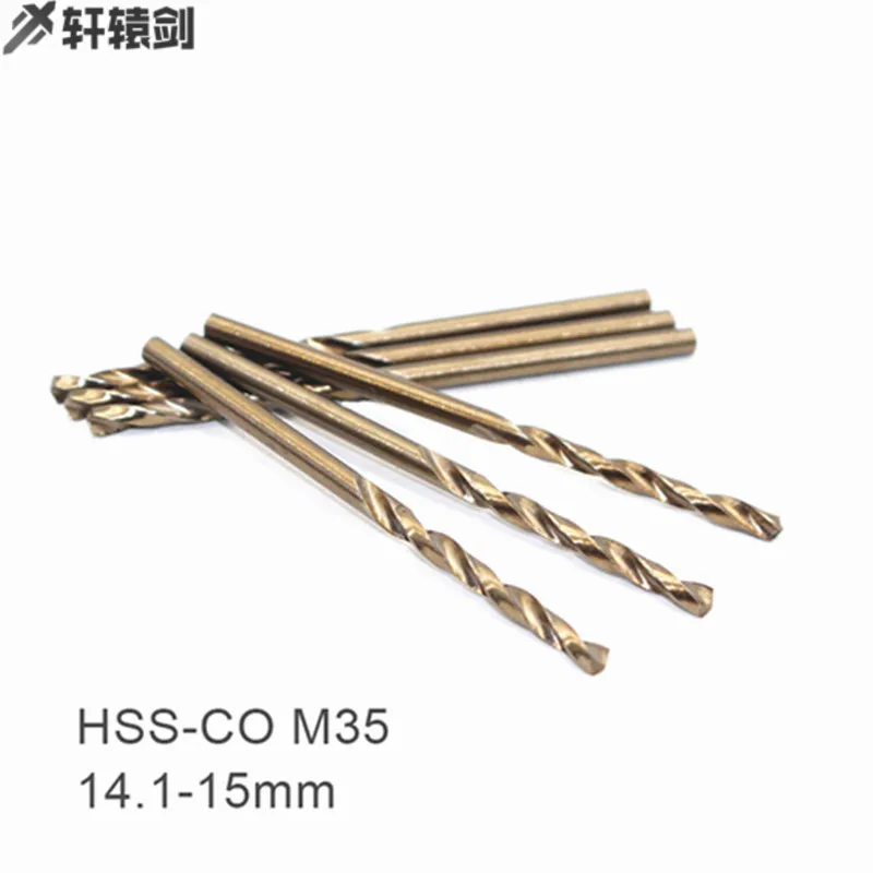 1PC 14.1 14.2 14.3 14.4 14.5 14.6 14.7 14.8 14.9 15mm HSS-CO M35 Good Quality High Cost Twist Drill Bits For CNC Lathe Tool
1PC 14.1 14.2 14.3 14.4 14.5 14.6 14.7 14.8 14.9 15mm HSS-CO M35 Good Quality High Cost Twist Drill Bits For CNC Lathe Tool