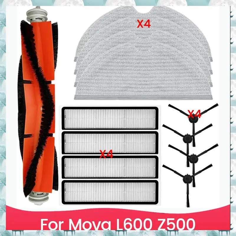Caci для Mova L600 Z500 робот-пылесос основная боковая щетка Hepa фильтр швабра запасные части
Caci для Mova L600 Z500 робот-пылесос основная боковая щетка Hepa фильтр швабра запасные части