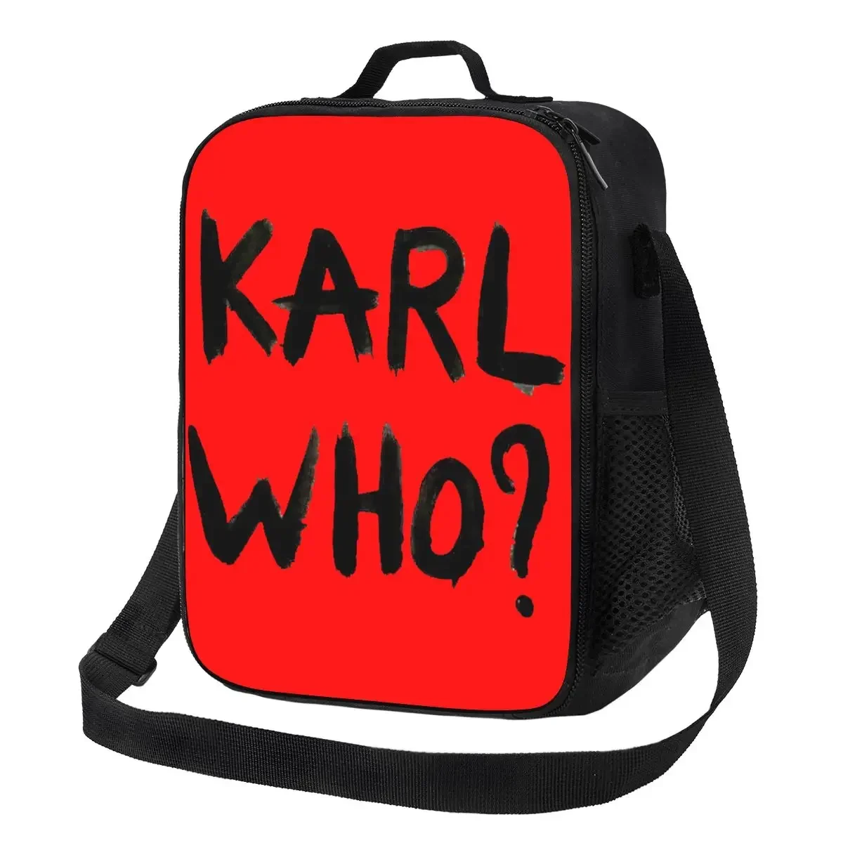 Custom Karl Who Lunch Bag Women Cooler Thermal Insulated Lunch Boxes for Children School
Custom Karl Who Lunch Bag Women Cooler Thermal Insulated Lunch Boxes for Children School