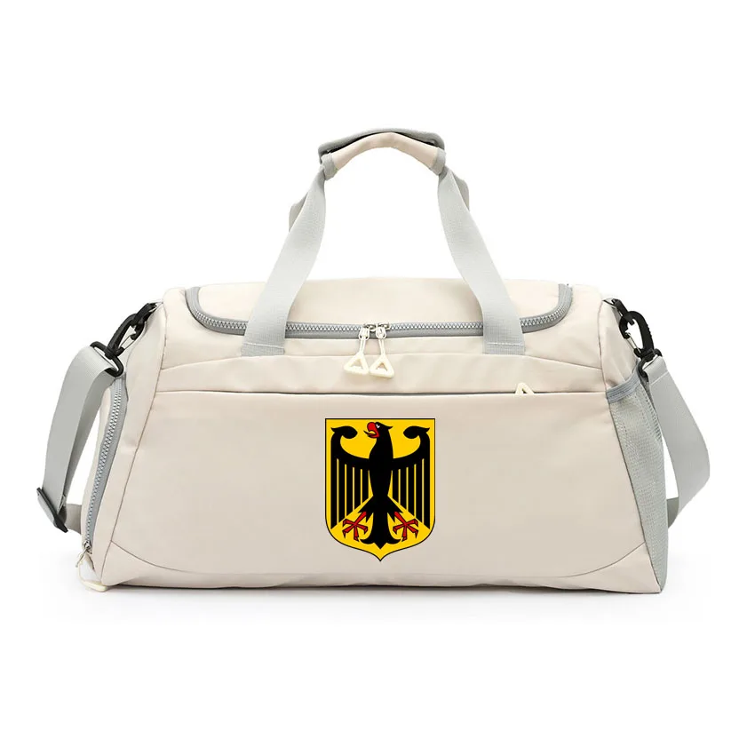Germany Emblem Printing Beach Shoulder Bag Large Capacity Travel Luggage Bag Nylon Handbag Fitness Yoga Basketball Bag
Germany Emblem Printing Beach Shoulder Bag Large Capacity Travel Luggage Bag Nylon Handbag Fitness Yoga Basketball Bag