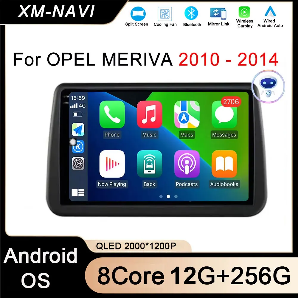 Car Radio Android 14 For OPEL MERIVA 2010 2011 2012 - 2014 Navigation DSP Multimedia Video Player GPS Auto No 2 Din DVD
Car Radio Android 14 For OPEL MERIVA 2010 2011 2012 - 2014 Navigation DSP Multimedia Video Player GPS Auto No 2 Din DVD