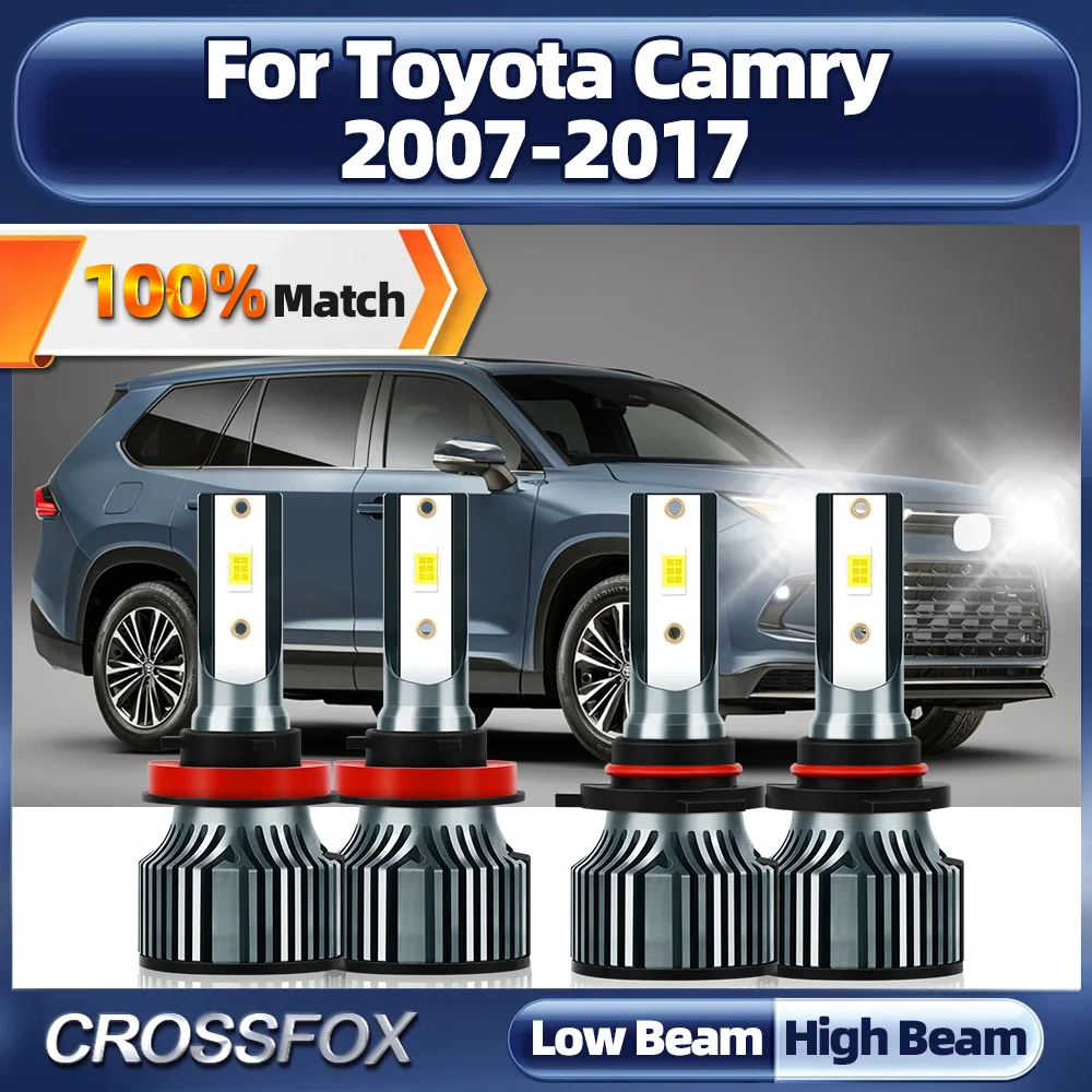 Лампы Canbus для передних фар 6000 лм, супер яркие Автомобильные фары 2007 K, белые для Toyota Camry 2011-2012, 2013, 2014, 2016, 2015, 2017,
Лампы Canbus для передних фар 6000 лм, супер яркие Автомобильные фары 2007 K, белые для Toyota Camry 2011-2012, 2013, 2014, 2016, 2015, 2017,