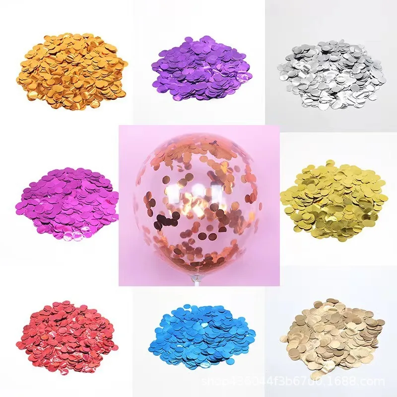 40g/Bag Colorful Plastic confetti Romantic wedding decoration Gold sliver balloon confetti birthday party baby shower DIY
40g/Bag Colorful Plastic confetti Romantic wedding decoration Gold sliver balloon confetti birthday party baby shower DIY