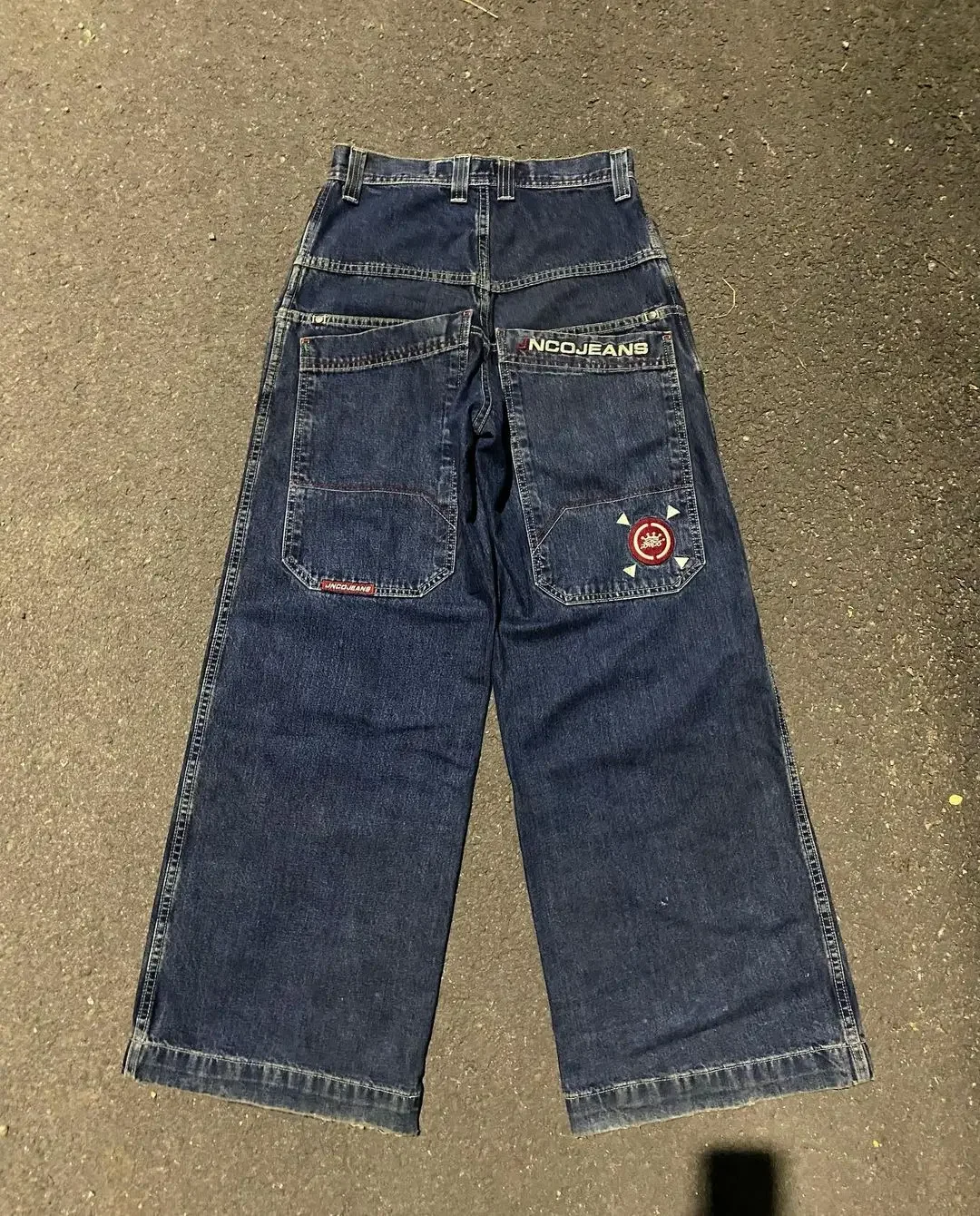 2024 New American Letter Embroidered Jeans Women Y2K Street Hip Hop Retro Big Pocket Straight Wide Leg Pants Unisex Trousers
2024 New American Letter Embroidered Jeans Women Y2K Street Hip Hop Retro Big Pocket Straight Wide Leg Pants Unisex Trousers