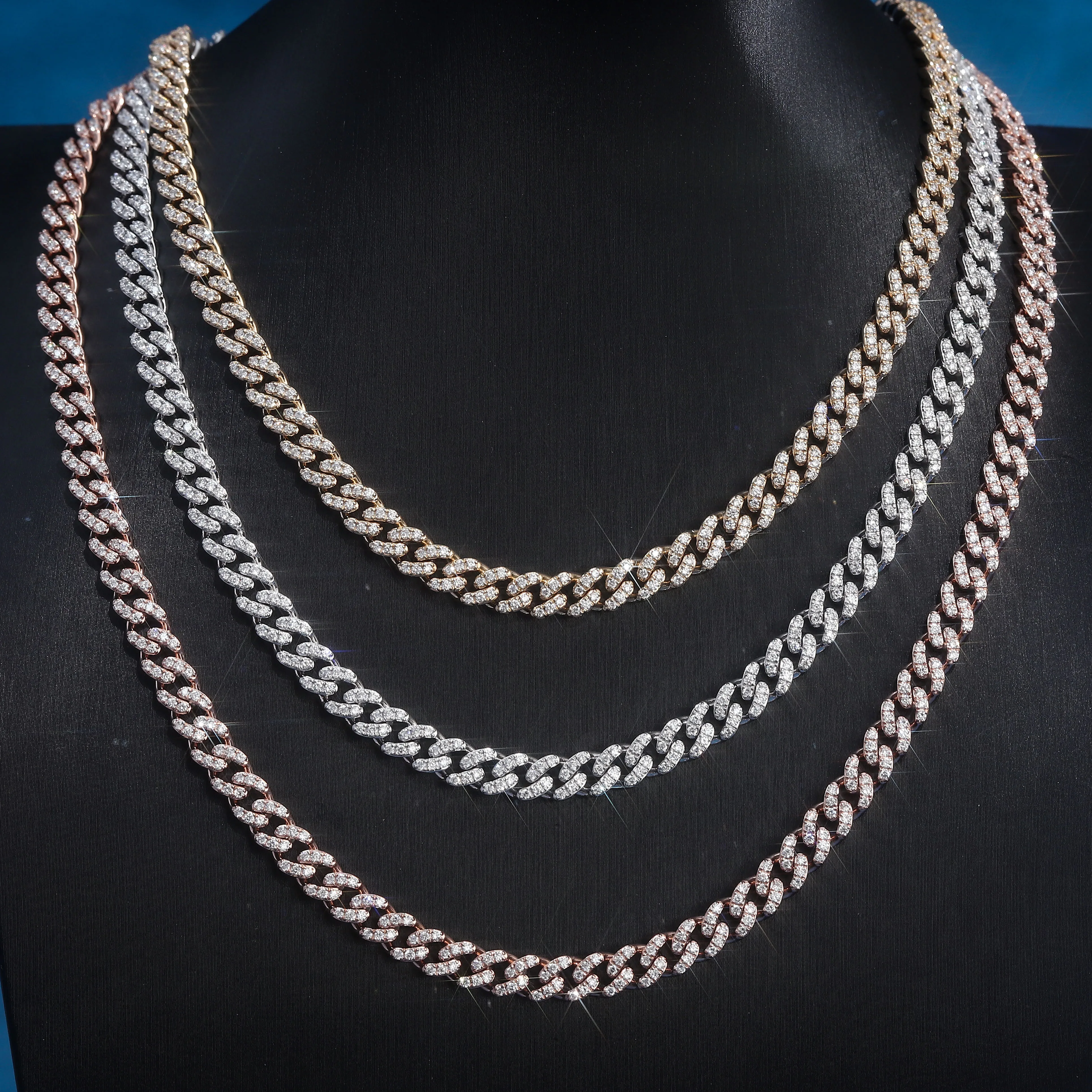 Provence 10K/14K/18K Thick Cuban Chain for Men 16/18/20/22/24 Inch Durable Hip Hop Necklace Women's Choker Custom Jewelry
Provence 10K/14K/18K Thick Cuban Chain for Men 16/18/20/22/24 Inch Durable Hip Hop Necklace Women's Choker Custom Jewelry
